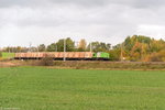 V 100.02 (202 287-9) SETG - Salzburger Eisenbahn TransportLogistik GmbH brachte einen leeren Hackschnitzelzug von Niedergörne zum Stendaler Güterbahnhof.