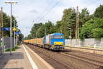 272 201-5 SETG - Salzburger Eisenbahn TransportLogistik GmbH mit einem Holzzug in Bienenbüttel und fuhr weiter in Richtung Uelzen. 05.09.2017
