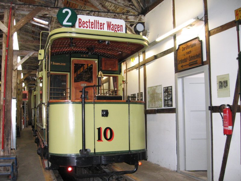 Tw 10 im ehem. Depot Alt-Schm�ckwitz, 2006